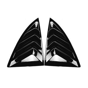 Tesla Model Y Rear Window Blinds Piano Black Carbon Fiber Texture Car Decals Body Stickers Exterior Modification - Product Image 3