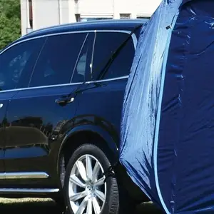 Grosir tenda berkualitas tinggi 250*250*196cm poliester tenda kendaraan Trailer Suv tenda kendaraan
