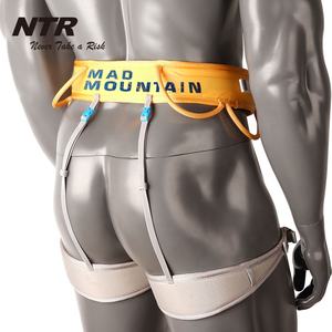 <span class=keywords><strong>Harness</strong></span> Keselamatan Pendakian Gunung Profesional untuk Panjat Tebing dan Rappelling Kapasitas 100kg 4 Loop Tali Pengikat Adjustable Leg Loop - Product Image 2