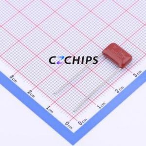 Condensador de película de polipropileno (CBB) MPS104K2H4AA420MA1, componente de montaje en orificio (THT), paso de 10 mm, 100 nF, 10 %, 500 V - Product Image 1