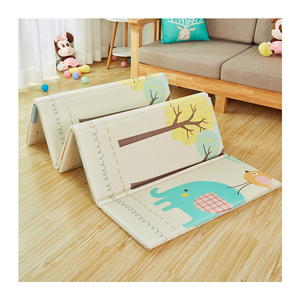 Tapis rampant pour bébé de 180cm, tapis de jeu pliable double face, imprimé en couleur, écologique pour un usage domestique - Product Image 3