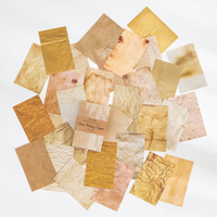 Vintage Life Series Pack de 60 pièces Notes autocollantes auto-adhésives Feuilles mobiles Matériel Manuel Décoration Papier de support