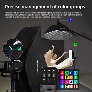 Flash da Esterno Godox AD600Pro di Seconda Generazione con Sincronizzazione ad Alta Velocità, Batteria al Litio, Misurazione Automatica e Luce Continua - Product Image 4