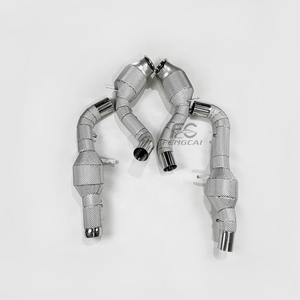 Tubo de Escape Aislado de Alta Calidad para Mercedes Benz GT GTC GTS <span class=keywords><strong>GTR</strong></span> con OPF, Tubo de Escape de Acero Inoxidable para Cambiar el Sonido - Product Image 3