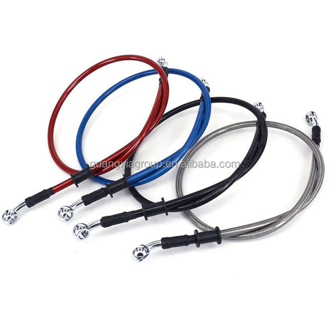 GXKSAT Universal Motorcycle Hose Hydraulic Brake Cable for 30cm-220cm High Quality Brake Clutch Oil Hose
