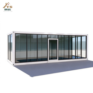 Casa Modular de Acero Transpirable con Fachadas de Vidrio, Estudio Prefabricado con Garantía para Vacaciones, Oficina Moderna, Espacios Residenciales - Product Image 1