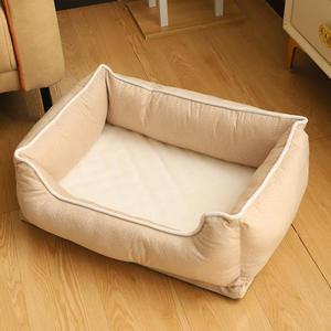 Cama para Perros de Espuma Viscoelástica Acrílica Gigante al por Mayor - Cama Ortopédica Rectangular Clásica de Lujo, Lavable, Tamaño Humano para Perros Grandes - Product Image 4