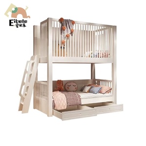 Ensembles de literie modernes en bois meubles lits superposés en bois massif enfants deux couches de <span class=keywords><strong>hauteur</strong></span> de <span class=keywords><strong>lit</strong></span> <span class=keywords><strong>lit</strong></span> ensembles de style personnalisé enfants - Product Image 5