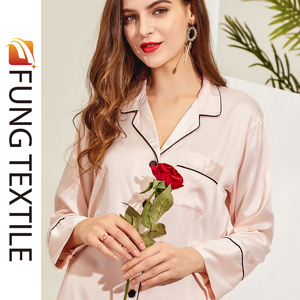 Pijamas Femininos de Alta Qualidade Fung 6001, Conjunto de 2 Peças em Spandex + Poliéster, Confortáveis para Uso em Casa - Product Image 6