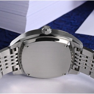 Reloj Mecánico para Hombre San Martin SN026-G-B, Diseño Original Cuadrado, Estilo Deportivo, Alta Calidad, Clásico y de Lujo, con Cristal de Zafiro - Product Image 5