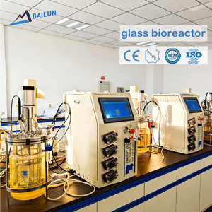 Cuve de Fermentation à Double Paroi 10L, Bioréacteur en Verre Enveloppé avec Agitateur, Idéal pour la Culture Bactérienne (Prix Compétitif) - Product Image 1