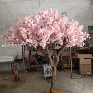 Grande <span class=keywords><strong>Albero</strong></span> di Ciliegio Artificiale Sakura per Decorazione <span class=keywords><strong>Giardino</strong></span> - Product Image 5
