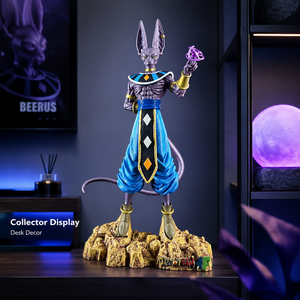 <span class=keywords><strong>Figurine</strong></span> de bureau <span class=keywords><strong>Beerus</strong></span> [Grande taille 30 cm] en PVC écologique, pose debout - Product Image 6