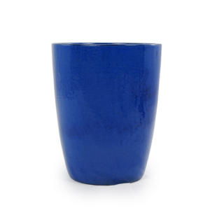 Juego de Macetas de Cerámica Ecológicas Estilo Americano, Color Verde Oscuro Brillante, para Decoración de Interiores, Exteriores, Jardín y Patio - Product Image 3