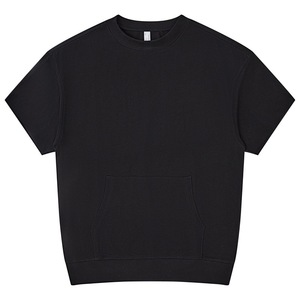 T-shirt de rue vierge lourd surdimensionné coton à épaules tombantes impression personnalisée de haute qualité - Product Image 1