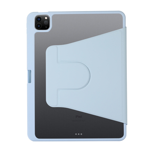 360 Xoay Chân Đế Bút Khe Cắm Tự Động Đánh Thức Ngủ PU Acrylic Máy Tính Bảng Bìa Trường Hợp Đối Với <span class=keywords><strong>iPad</strong></span> 10.9 10.5 10.2 A9 Cộng Với S6 S7 A8 A7 Lite - Product Image 2