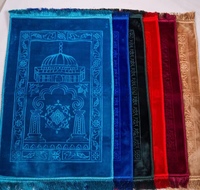 Tapis de prière musulman le plus vendu, lavable et rembourré, tapis de prière personnalisé pour la maison et les voyages