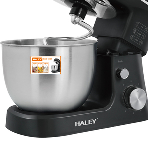 Robot Pâtissier Électrique HALEY 1200W, Bol Inox 7L, 6 Vitesses, Faible Bruit pour Pâtisserie Maison et Électroménager <span class=keywords><strong>de</strong></span> <span class=keywords><strong>Cuisine</strong></span> - Product Image 5