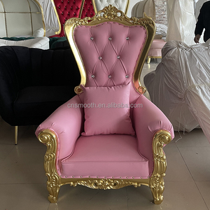 สูงกลับเหตุการณ์เฟอร์นิเจอร์สีชมพูพระราชบัลลังก์เก้าอี้สำหรับเด็กพรรค - Product Image 2