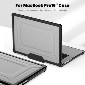 Heavy Duty Sturdy Dual Fold Stand Funda protectora con tapa para Computadora Portátil para <span class=keywords><strong>Mac</strong></span> <span class=keywords><strong>Book</strong></span> <span class=keywords><strong>Pro</strong></span> 16 <span class=keywords><strong>2021</strong></span> 2023 Lanzado <span class=keywords><strong>M1</strong></span> <span class=keywords><strong>Pro</strong></span> <span class=keywords><strong>M1</strong></span> Max - Product Image 4