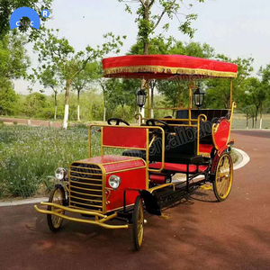 Vélo à pédales électrique à quatre roues, quadricycle Surrey, fabrication <span class=keywords><strong>artisanale</strong></span>, vente chaude - Product Image 4
