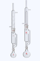 Verrerie de laboratoire 60 ~ 5000ml Appareil d'extraction Soxhlet avec condensateur à serpentin utilisé avec manteau chauffant