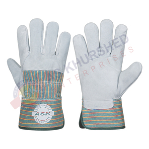 Guantes de seguridad de impacto superior con forro de algodón Agarre mejorado para construcción pesada y tareas industriales - Product Image 2