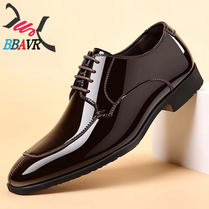Zapatos Casuales Versátiles para Hombre, Formales, de Cuero PU, con Aumento de Altura, Envío Directo, Tallas Grandes 38-48 para Primavera, Verano y Otoño - Product Image 1