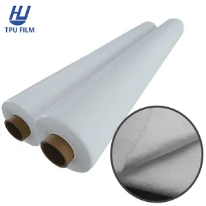 white clear matt waterproof breathable tpu film tpu membrane roll for mattress cover fabric lamination