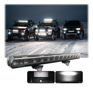 12V 24V einreihige seitlich emittierende <span class=keywords><strong>LED</strong></span>-Licht leiste 14/20 Zoll <span class=keywords><strong>LED</strong></span>-Fahr licht leiste für 4x4 Offroad - Product Image 6