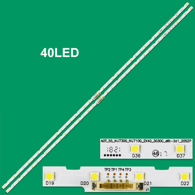Samsung 55nu7100 LED Light Strip BN96-45913A AOT_55_NU7300 LM41-00566A for LCD TV Backlight Applicable SKD Kits and Parts