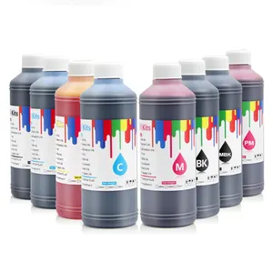 Encre de recharge d'encre Supercolor pour Canon Pixma Pro 1000 9000, 9500 ML par bouteille, universelle, 8 couleurs