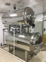 Stérilisateur pour l'industrie alimentaire Stérilisation Machine de pasteurisation de viande en conserve Traitement de cuisson à haute température
