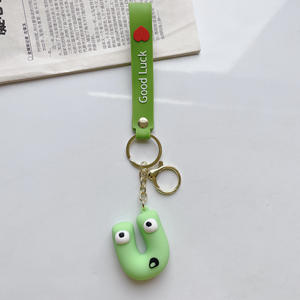 Llavero de Letras del Alfabeto de Dibujos Animados, Educativo para Niños, Colgante de Muñeco 3D - Product Image 6