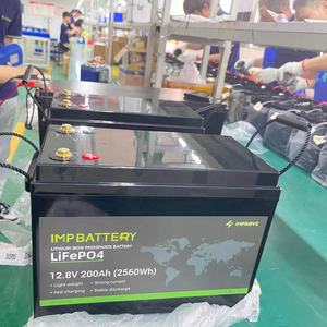 Batterie agli ioni di litio personalizzate 12V batteria solare BMS 24v 36v 100ah 200Ah batteria ricaricabile Lifepo4 - Product Image 2