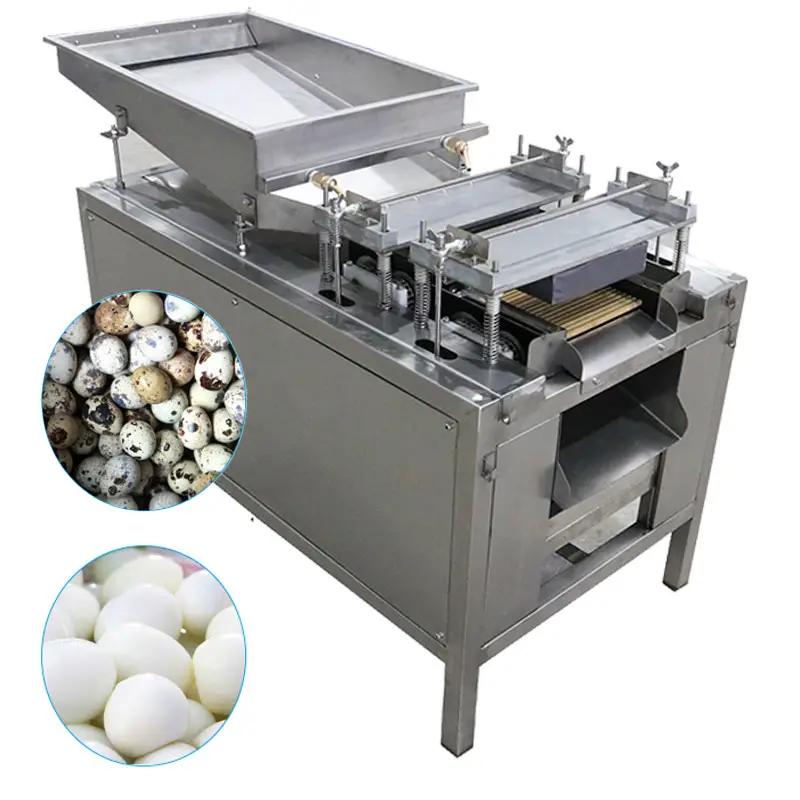 Quail Egg Process Peeler/Peeling Machine Shelling Equipment For Boiled Quail Eggs