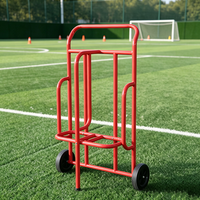 Chariot de rangement mobile pour équipement de football Iron Hat Cone Cart, avec roues, démontable, personnalisable avec logo, professionnel