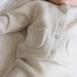 Nouveaux vêtements <span class=keywords><strong>en</strong></span> cachemire pour bébés nouveau-nés 2024, ensembles de chandails et de pantalons <span class=keywords><strong>en</strong></span> cachemire tricotés pour garçons et filles - Product Image 2