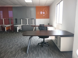 Chất Lượng Cao Quản Lý Văn Phòng Bảng Chân Thiết Kế Tùy Chỉnh Nội Thất Văn Phòng Kim Loại Khung Bàn Văn Phòng Khung - Product Image 4