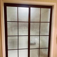 Película Decorativa Moderna de PVC Electrostática para Ventanas, con Diseño de Arcoíris, Desmontable, Gruesa, Esmerilada, con Protección de Privacidad y Antiexplosión