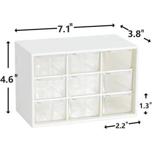 Gabinete de Almacenamiento para Garaje con Cajones Extraíbles de Plástico, Organizador para Herramientas, Manualidades y Suministros de Costura, Venta al Por Mayor - Product Image 2