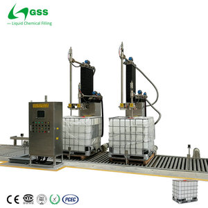 GSS Smart 1000 L semiautomática digital metil acetato pentano ácido pintura tinta química máquina de llenado de líquidos - Product Image 1