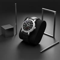 Montre analogique mécanique de luxe pour homme Miyota, boîtier en acier inoxydable de haute qualité, étanche 5 BAR, bracelet en cuir, affichage lumineux