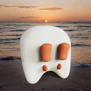 <span class=keywords><strong>Coussin</strong></span> de massage cervical chauffant avec fonction musicale pour soulager les douleurs au cou et aux épaules, idéal pour la maison et les voyages, pétrissage transfrontalier USB - Product Image 3