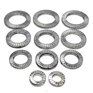 Arandelas Autoblocantes de Doble Cara de Acero Inoxidable <span class=keywords><strong>DIN</strong></span> <span class=keywords><strong>25201</strong></span> de Fábrica China, Arandelas de Bloqueo de Cuña - Product Image 2