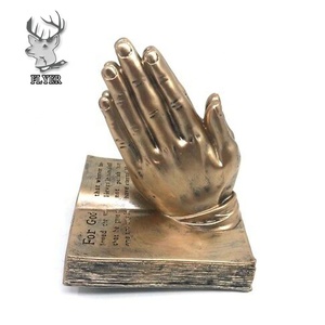 <span class=keywords><strong>Famosas</strong></span> artesanías de Metal, estatua de mano de Dios de bronce de fundición grande, escultura de mano grande de latón de cobre - Product Image 6