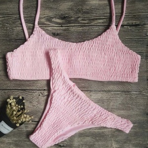Nouveautés 2025 Maillots de bain sexy grande taille, une pièce, micro-soutien-gorge, string en V, push-up, avec tissu respirant à séchage rapide - Product Image 2