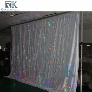 ผ้าม่านฉากหลัง LED Star Cloth Sky RGB ควบคุมด้วย DMX512 สำหรับเวที ผับ ดีเจ งานแต่งงาน งานแสดง - Product Image 3