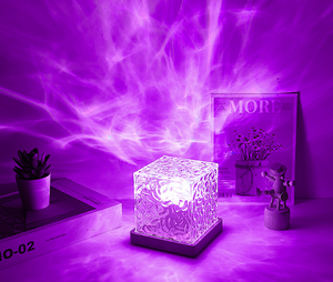 Lampe cube moderne LED Northern Lights Lampe océanique Projecteur d'eau Luminorthe Cube Lamp <span class=keywords><strong>Lumena</strong></span> Lights Cube Bedropship - Product Image 5