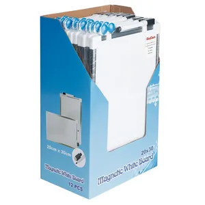 Hot Sell Double Sided White Boards Dry Erase A4 Mini Magic Whiteboard With Colorful Plastic Frames For Students